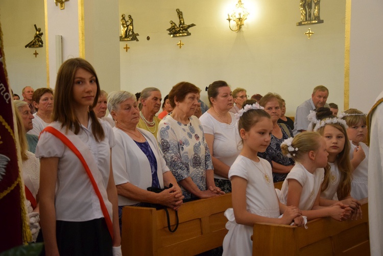 Powitanie ikony MB Częstochowskiej w Mąkolicach