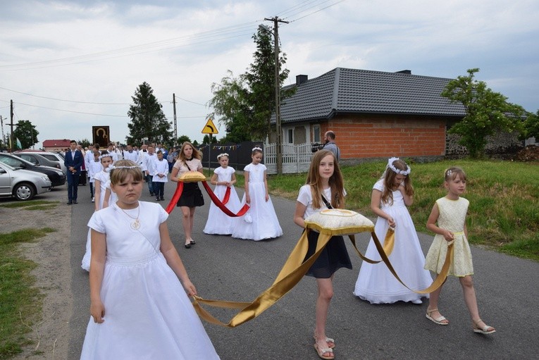 Powitanie ikony MB Częstochowskiej w Mąkolicach