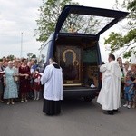 Powitanie ikony MB Częstochowskiej w Mąkolicach