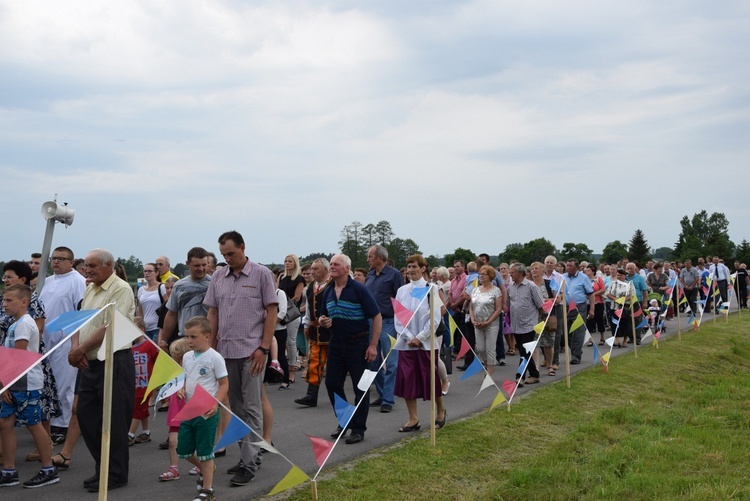 Powitanie ikony MB Częstochowskiej w Mąkolicach