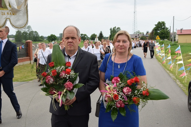 Powitanie ikony MB Częstochowskiej w Mąkolicach