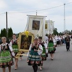 Powitanie ikony MB Częstochowskiej w Mąkolicach