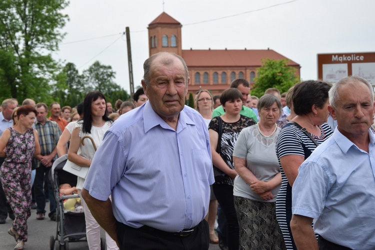 Powitanie ikony MB Częstochowskiej w Mąkolicach