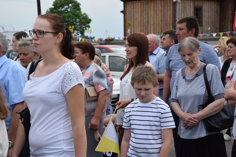 Powitanie ikony MB Częstochowskiej w Mąkolicach