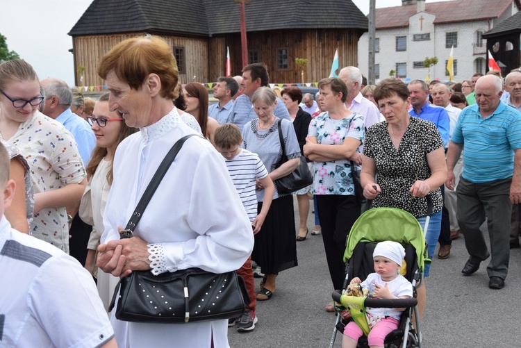 Powitanie ikony MB Częstochowskiej w Mąkolicach