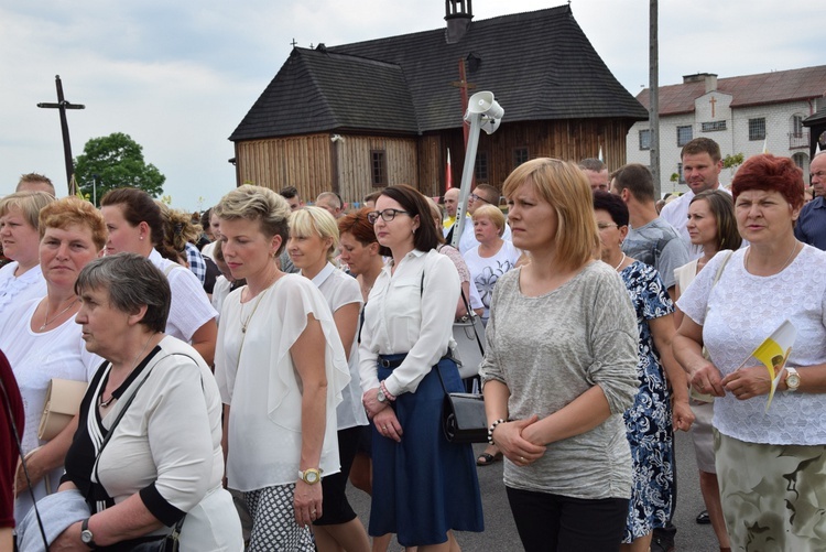 Powitanie ikony MB Częstochowskiej w Mąkolicach