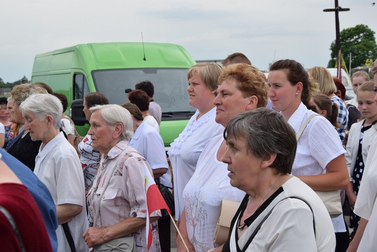 Powitanie ikony MB Częstochowskiej w Mąkolicach