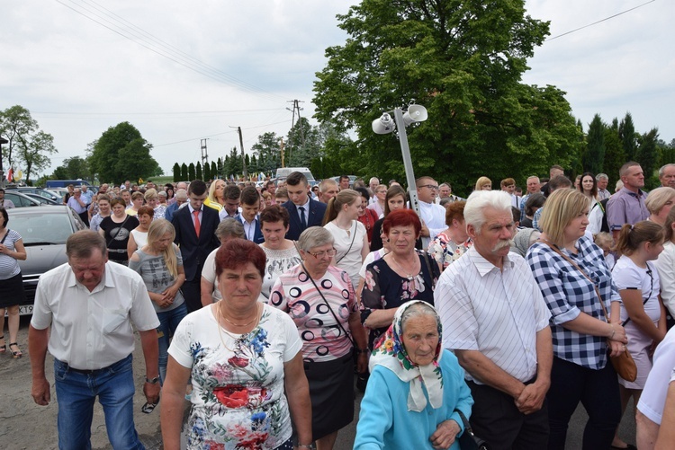 Powitanie ikony MB Częstochowskiej w Mąkolicach