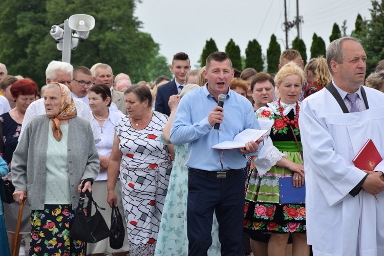 Powitanie ikony MB Częstochowskiej w Mąkolicach