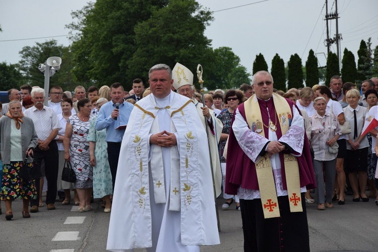 Powitanie ikony MB Częstochowskiej w Mąkolicach