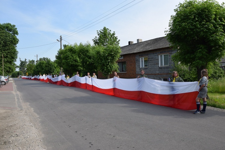 Powitanie ikony MB Częstochowskiej w Mąkolicach