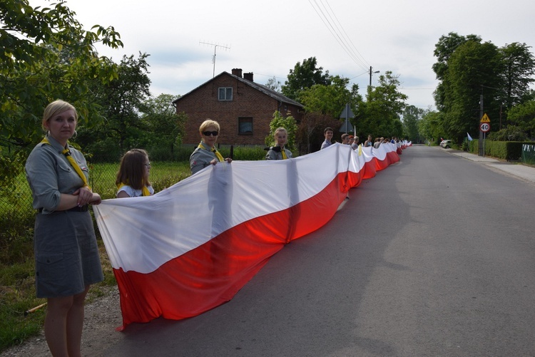 Powitanie ikony MB Częstochowskiej w Mąkolicach