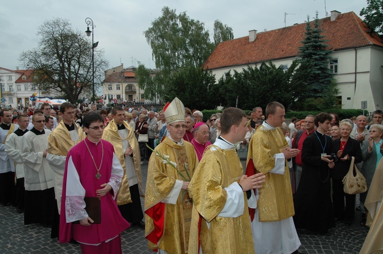 10. rocznica ingresu biskupa płockiego