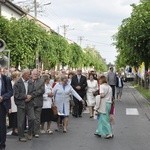 Powitanie ikony MB Częstochowskiej w parafii św. Jakuba w Głownie