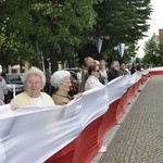 Powitanie ikony MB Częstochowskiej w parafii św. Jakuba w Głownie