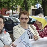 Powitanie ikony MB Częstochowskiej w parafii św. Jakuba w Głownie