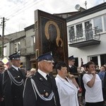 Powitanie ikony MB Częstochowskiej w parafii św. Jakuba w Głownie