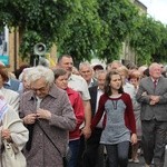 Powitanie ikony MB Częstochowskiej w parafii św. Jakuba w Głownie