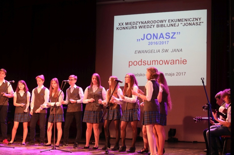 Gala jubileuszowego 20. konkursu biblijnego "Jonasz"