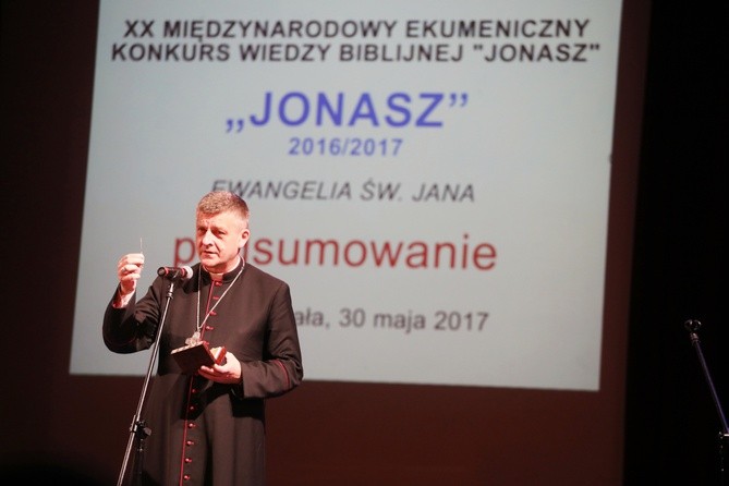 Gala jubileuszowego 20. konkursu biblijnego "Jonasz"