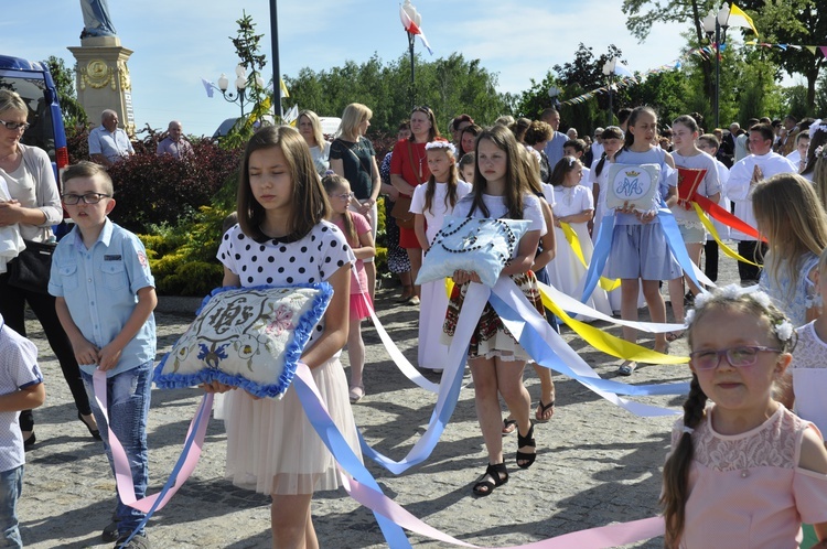 Powitanie ikony MB Częstochowskiej w Dmosinie