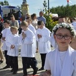 Powitanie ikony MB Częstochowskiej w Dmosinie