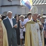 Powitanie ikony MB Częstochowskiej w Dmosinie