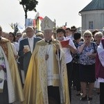 Powitanie ikony MB Częstochowskiej w Dmosinie