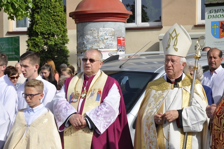 Powitanie ikony MB Częstochowskiej w Dmosinie