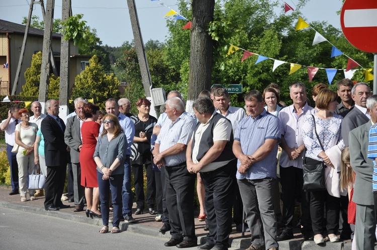 Powitanie ikony MB Częstochowskiej w Dmosinie