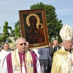 Powitanie ikony MB Częstochowskiej w Dmosinie