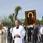 Powitanie ikony MB Częstochowskiej w Dmosinie