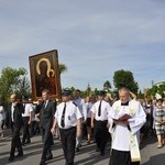 Powitanie ikony MB Częstochowskiej w Dmosinie