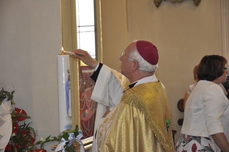 Powitanie ikony MB Częstochowskiej w Dmosinie