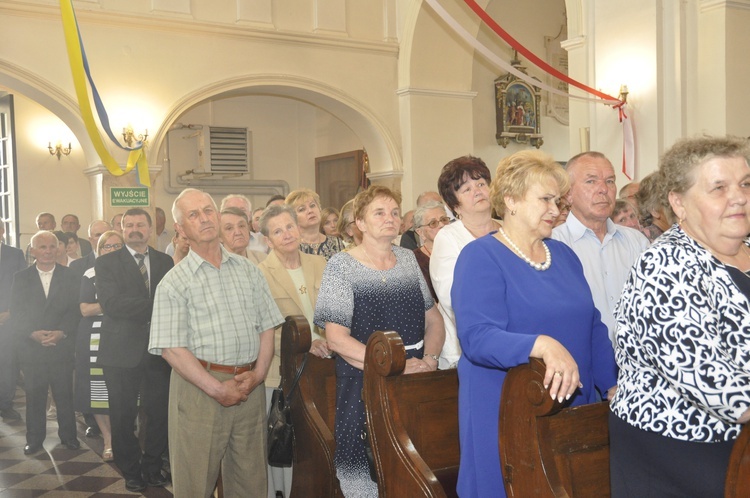 Powitanie ikony MB Częstochowskiej w Dmosinie