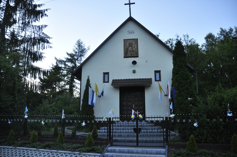 Powitanie ikony MB Częstochowskiej w Dmosinie