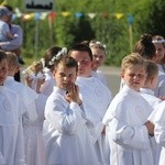 Powitanie ikony MB Częstochowskiej w Dmosinie