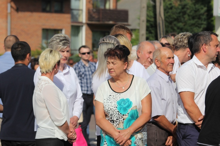 Powitanie ikony MB Częstochowskiej w Dmosinie