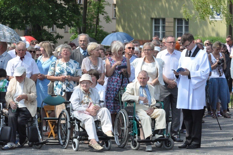 Procesja do ołtarza - Msza św. koronacyjna