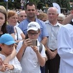 Zakończenie Mszy św. i procesja do sanktuarium