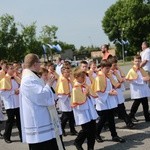 Procesja do ołtarza - Msza św. koronacyjna