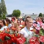 Zakończenie Mszy św. i procesja do sanktuarium