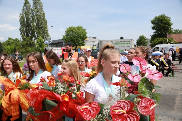 Zakończenie Mszy św. i procesja do sanktuarium