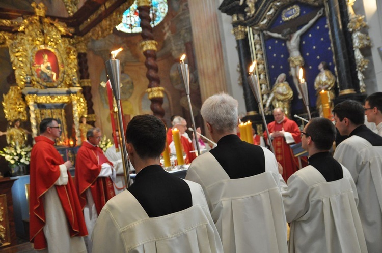 Poświęcenie kościoła i ołtarza w Skrzatuszu