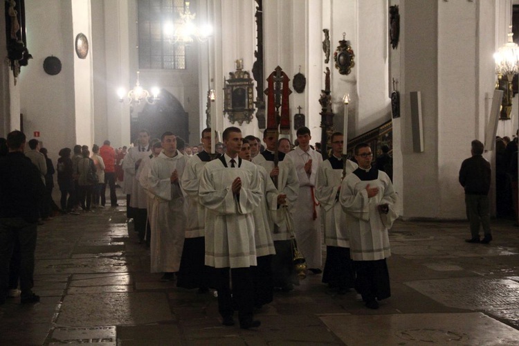 Eucharystia w noc Zesłania Ducha Świętego