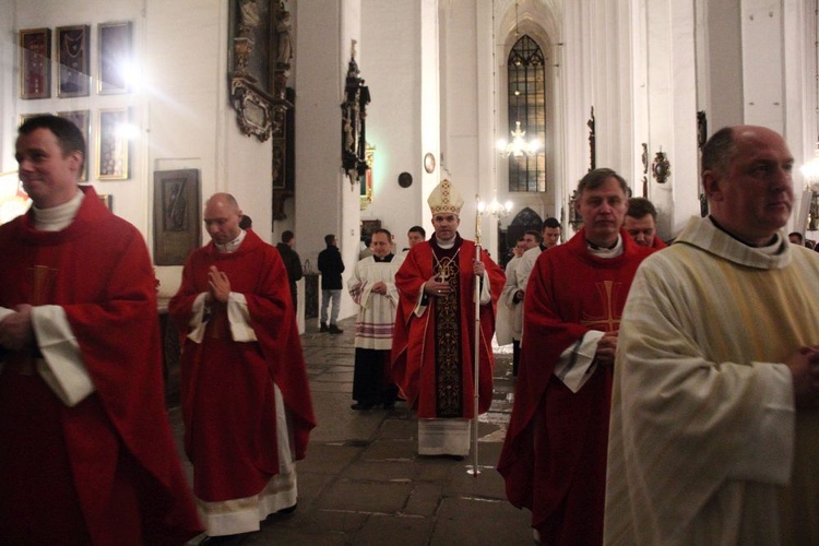 Eucharystia w noc Zesłania Ducha Świętego