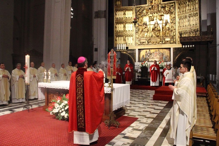 Eucharystia w noc Zesłania Ducha Świętego