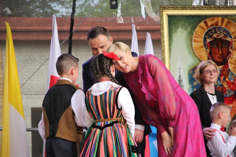 Para prezydencka w Nowym Mieście nad Pilicą