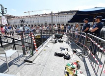 Dwóch mężczyzn podejrzanych o wywołanie paniki w Turynie