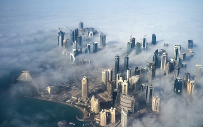 Miasto w chmurach